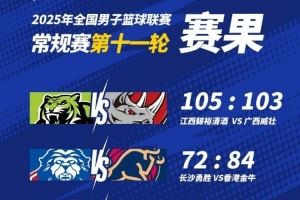 ??NBL戰(zhàn)報：江西險勝廣西 長沙勇勝不敵中國香港金牛