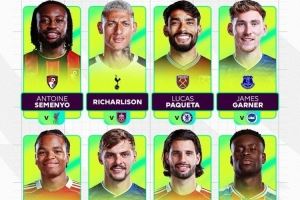 英超8月最佳進球候選：理查利森倒鉤<div   id=