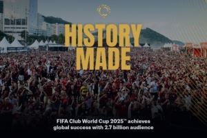 統(tǒng)計(jì)公布??FIFA官方:新世俱杯全球觀眾達(dá)27億 現(xiàn)場人數(shù)約250萬